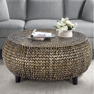 coffee table tables round wayfair storage nobles grey dimitri
